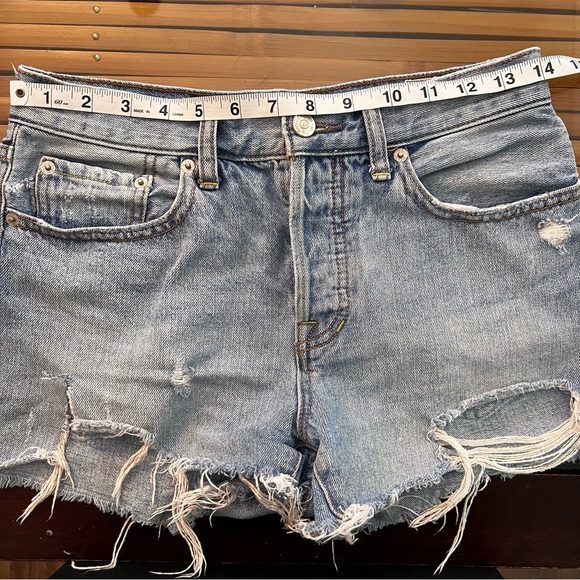 Free People Sofia cut off jean shorts - Picture 7 of 7